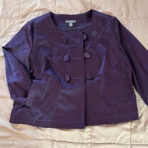 Like New- Apt 9 Plum Purple Dress Jacket- Size Medium